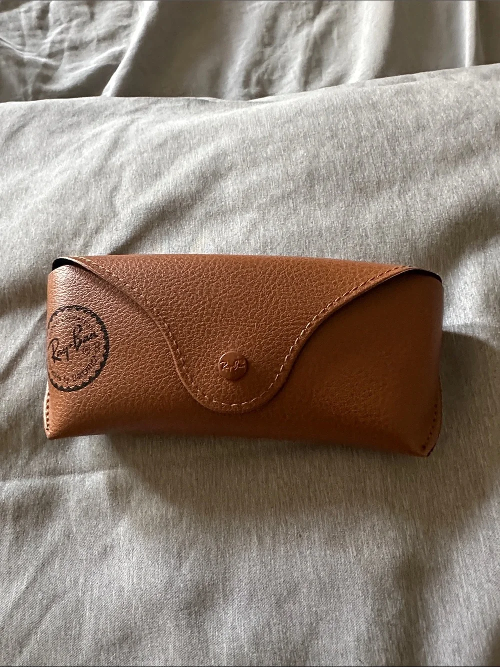 Ray-Ban Black Frame Sunglasses with Blue Tinted Lenses